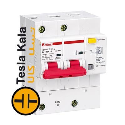 کلید محافظ جان ترکیبی (RCBO) دو پل 32 آمپر 6KA برند HIMEL سری HDB3WLEN2C32